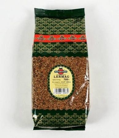 Naturfood Étkezési lenmag, 500 g