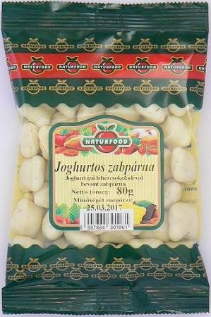 Naturfood Joghurtos zabpárna, 80 g