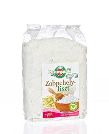 Naturganik zabpehelyliszt, 500 g