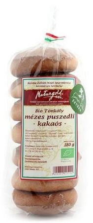 Naturgold bio mézes puszedli kakaós, 180 g