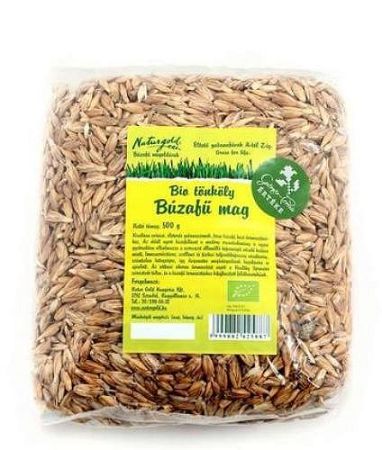 Naturgold bio tönköly búzafű mag, 500 g