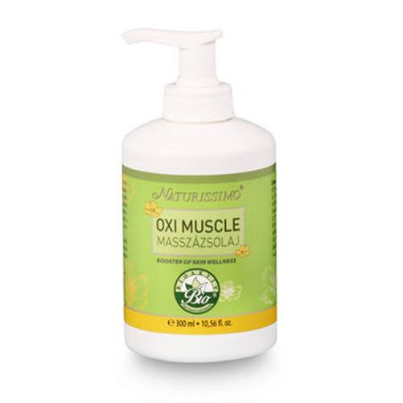 Naturissimo Oxi muscle maszázsolaj, 300 ml