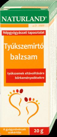 Naturland tyúkszemírtó balzsam 20 g