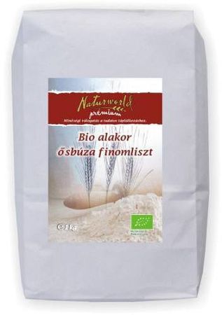 Naturworld bio alakor ősbúza finomliszt, 1 kg
