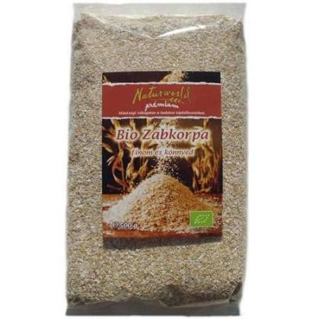 Naturworld bio zabkorpa, 500 g