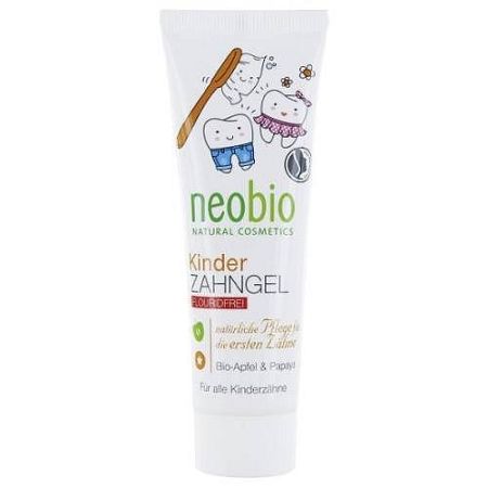Neobio flouridmentes gyermekfogkrém 50ml