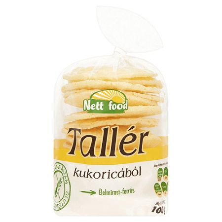 Nett food tallér kukoricából, 100 g