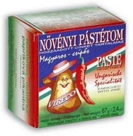 Növényi pástétom magyaros csípős, 67 g
