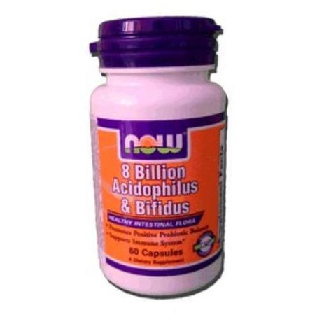Now Acidophilus és Bifidus kapszula, 60 db