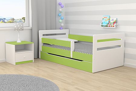 OURBABY gyerekágy Tomi - zöld