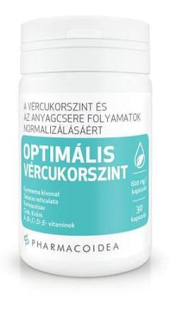 Pharmacoidea optimális vércukorszint, 30 db