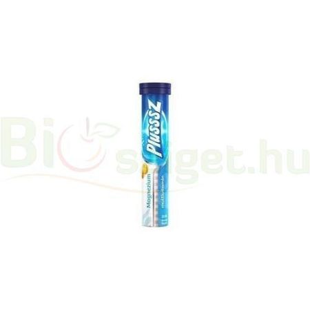 Plussz duo pezsgőtabletta magnézium, 20 db