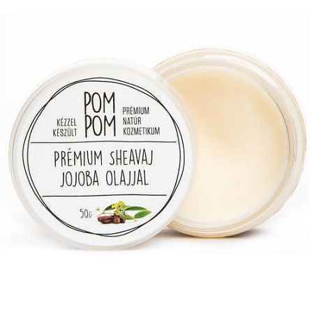 PomPom Prémium Sheavaj jojoba olajjal, 50 g