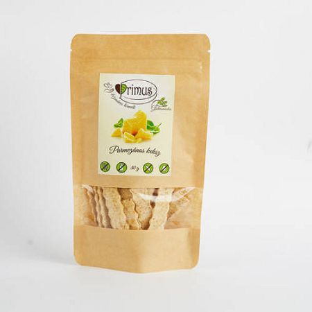 PRIMUS PARMEZÁNOS KEKSZ 80g, 80 g
