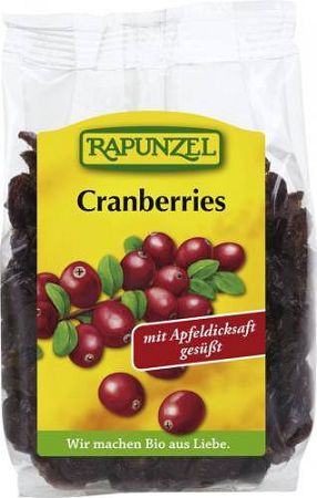 Rapunzel bio Aszalt vörös áfonya, 100 g