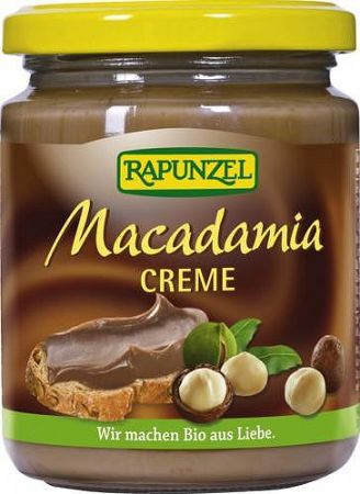 Rapunzel bio Makadámia diókrém, 250 g
