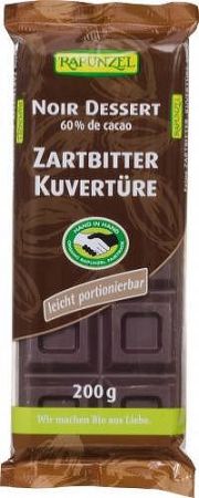 Rapunzel bio Tortabevonó étcsokoládés, 200 g