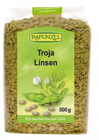 Rapunzel bio Trójai barna lencse, 500 g