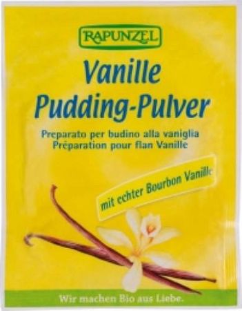 Rapunzel bio Vaníliás pudingpor, 40 g