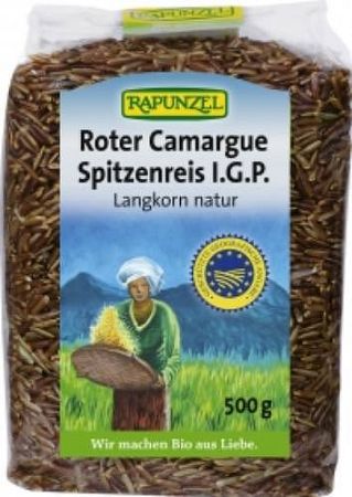 Rapunzel bio Vörös camargue rizs, 500 g