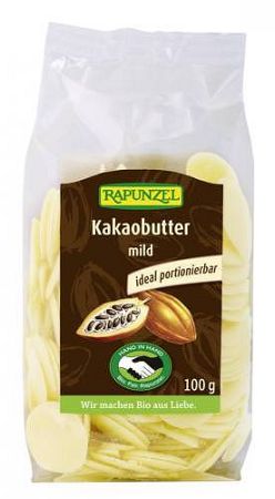 Rapunzel Kakaóvaj pasztilla, dezodorált, 100g