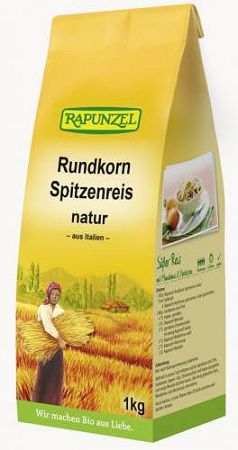 Rapunzel Kerekszemű rizs, natur 1 kg, 1 kg