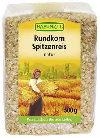 Rapunzel Kerekszemű rizs, natur 500 g, 500 g