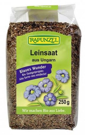 Rapunzel Lenmag, barna, 250 g