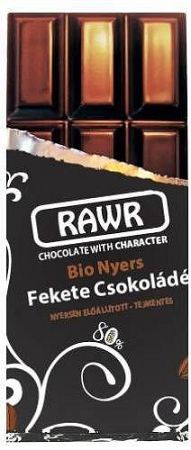 Rawr bio nyers csokoládé fekete, 60 g