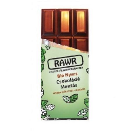 Rawr bio nyers csokoládé mentás, 60 g