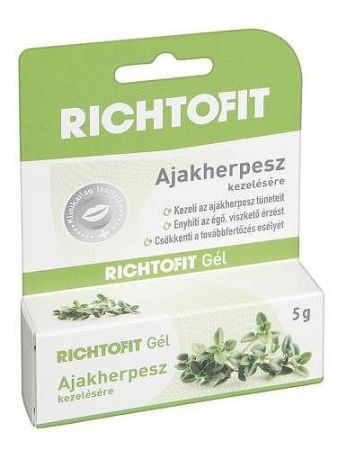 Richtofit ajakherpesz gél, 5 g