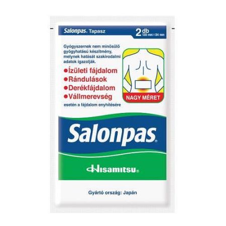 Salonpas fájdalomcsillapító tapasz 2 db 2 db