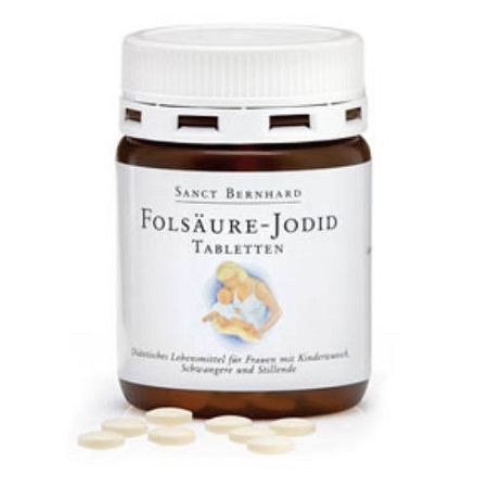 Sanct Bernhard Folsav-jód tabletta, 240 db