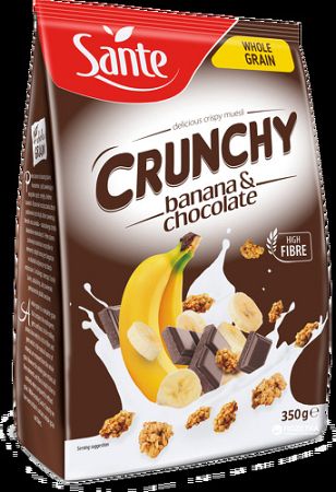 Sante crunchy banános, 350 g