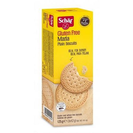 Schar gluténmentes Maria natúr keksz, 125 g