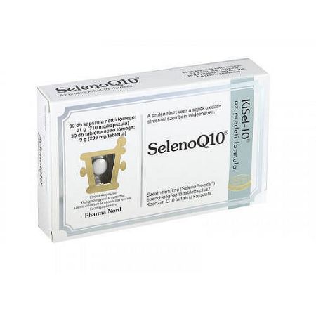 Seleno q10 szelén tabletta+q10 kapszula, 60 db