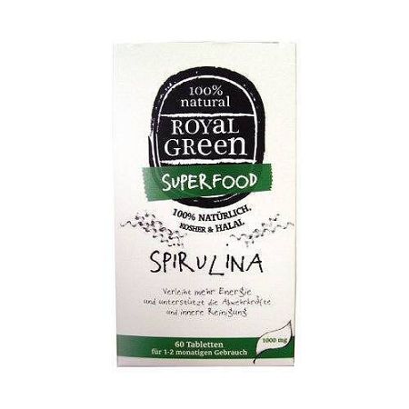 Spirulina tabletta 60 db, Royal Green