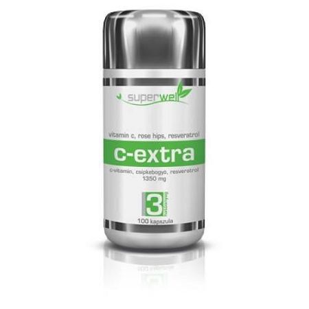 Superwell c-extra kapszula 100 db