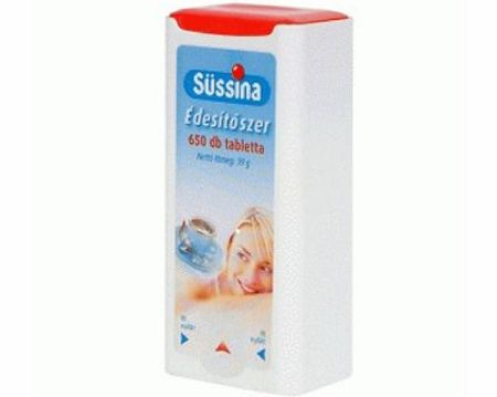 Süssina édesítő tabletta 650 db