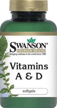 Swanson A-D vitamin kapszula, 250 db