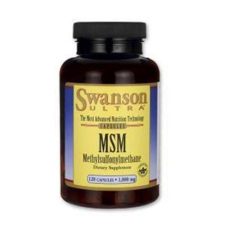 Swanson MSM Ultra 1000mg, 120 db kaps