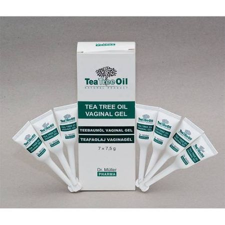 Tea Tree Oil teafa olajos vagina gél, 7x7.5 g
