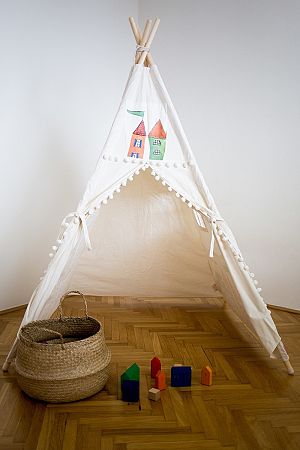 Teepee - vidám házikó