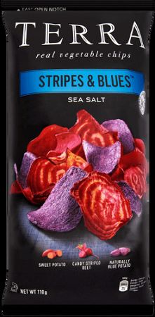 Terra zöldség chips kékburgonya-cékla, 110 g