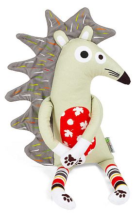 Textil játék - Gyuri, a süni