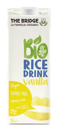 The Bridge bio rizsital, 1000 ml - vaníliás