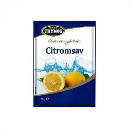 Thymos Citromsav étkezési Tasakos 50 g