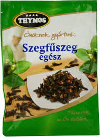 Thymos Szegfűszeg Egész 20 g