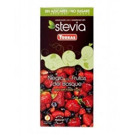 Torras stevia 04. Étcsokoládé erdei gy., 125 g