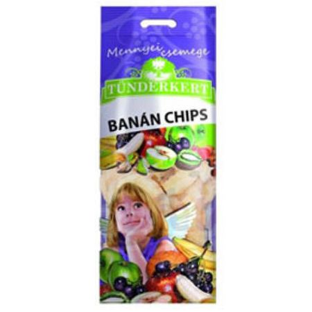 Tündérkert banán chips, 60 g